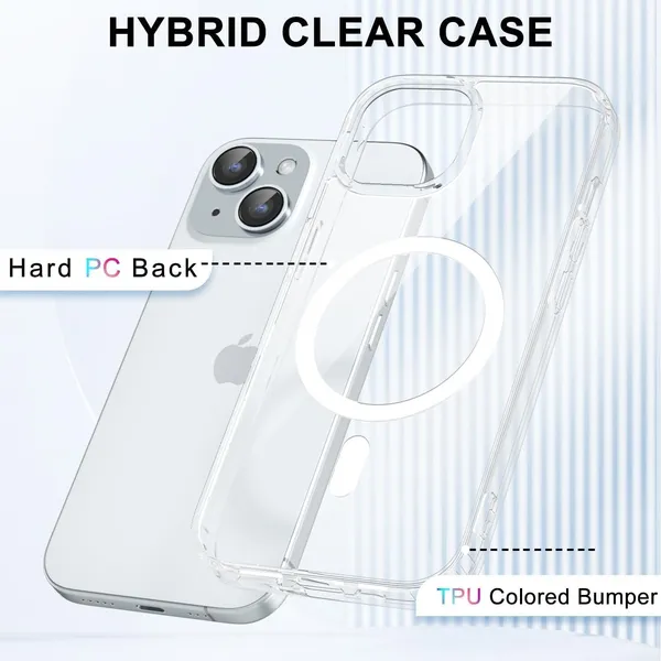 Clear_Hard_Back_Cover_Case_Magsafe_Compatible_With_Iphone_12_Mini/Iphone_13_Mini__Wireless_Charging__Ultrahybrid_Full_Body_Protection