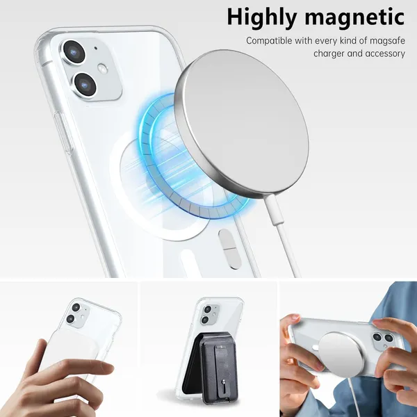 Clear_MagSafe_Hard_Back_Cover_Case_Magsafe_Compatible_With_Iphone_11__Wireless_Charging__Ultrahybrid_Full_Body_Protection