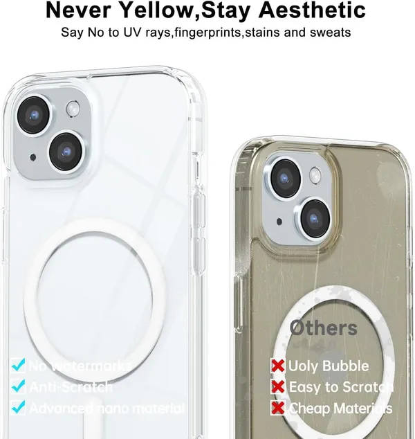 Clear_MagSafe_Hard_Back_Cover_Case_Magsafe_Compatible_With_Iphone_15__Wireless_Charging__Ultrahybrid_Full_Body_Protection