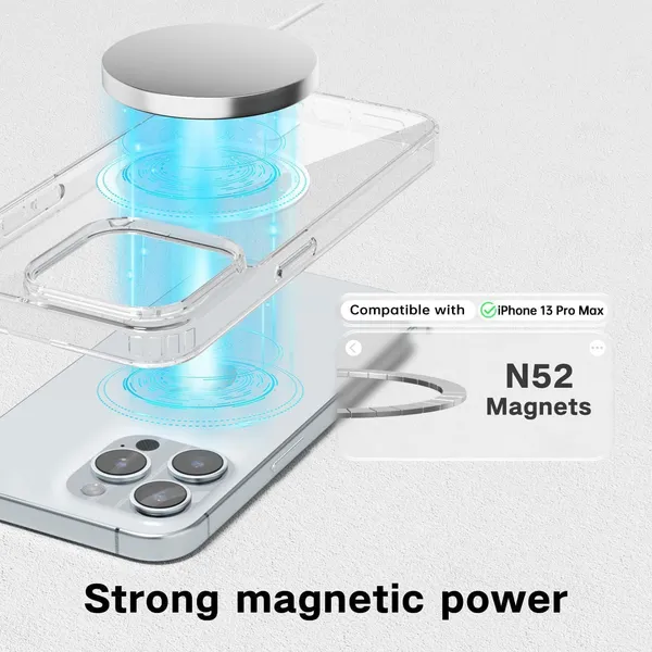 Clear_MagSafe_Hard_Back_Cover_Case_Magsafe_Compatible_With_Iphone_12_Pro_Max__Wireless_Charging__Ultrahybrid_Full_Body_Protection