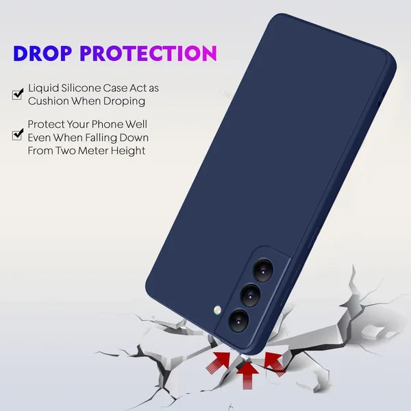 Silicone_NavyBue_Velvet_Silicone_Back_Case_Cover_For_Samsung_Galaxy_M21/_M21_2021/_M30S__Soft_Silk_Liquid_Touch_Slim_Flexible_Matte_Finish__Inner_Microfiber_Raised_Rubber_Camera_Protection_Navy_Blue