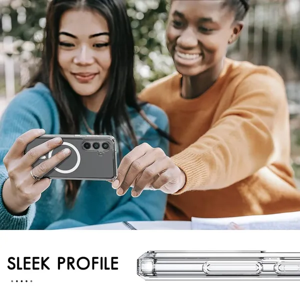 Clear_MagSafe_Hard_Back_Cover_Case_Magsafe_Compatible_With_Samsung_Galaxy_S23_5G__Wireless_Charging__Ultrahybrid_Full_Body_Protection