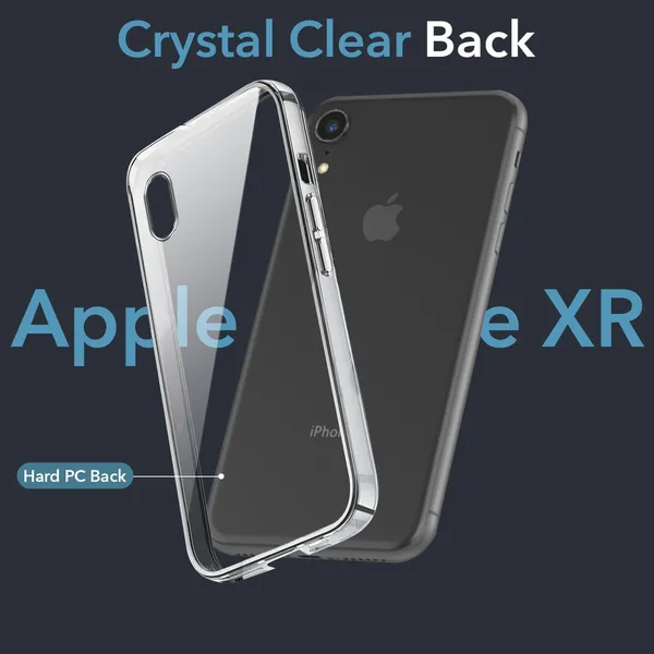 Clear_Hard_Hard_Crystal_Back_Case_Cover_Compatible_With_Iphone_Xr_Feather_Thin__100%_Clarity__Non_Yellowing__Ultra_Light_Weight__Scratch_Resistant_Polycarbonate