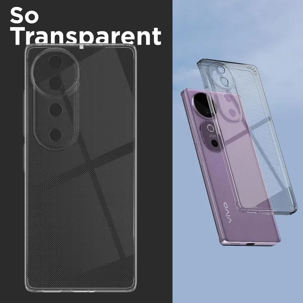 Clear_2Mm_Bumper_Crystal_Slim_Back_Case_Cover_Compatible_With_Vivo_T3_Ultra_/_V40_/_V40_Pro_5G__360_Degree_Protection__Precise_Cutouts__Tpu_Soft_Silicone