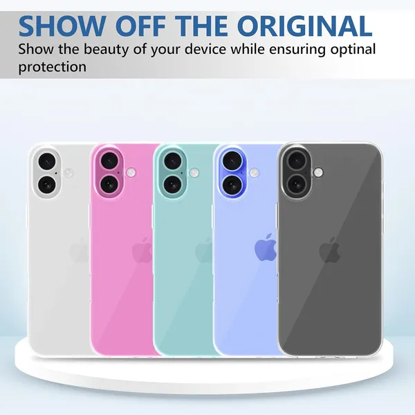 Clear_2Mm_Bumper_Crystal_Back_Case_Cover_Compatible_With_Iphone_16_Plus__360_Degree_Protection__Precise_Cutouts__Silicone