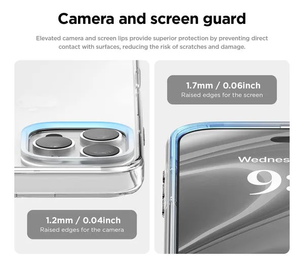 Clear_2Mm_Bumper_Crystal_Back_Case_Cover_Compatible_With_Iphone_16_Pro_Max__360_Degree_Protection__Precise_Cutouts__Silicone