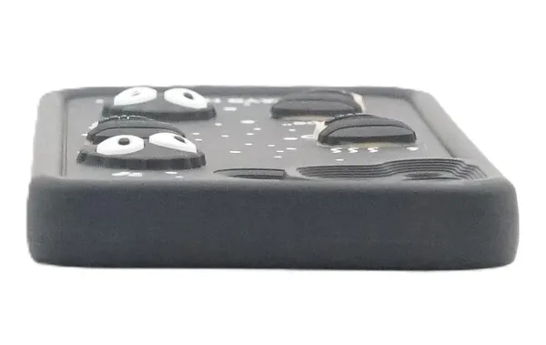 Coffee_Black_Coffee_Tpu_Silicone_Back_Case_Cover_Compatible_With_Realme_C15__Cute_Fun_Cartoon_3D_Ball__Full_Body_Protection__Camera_Protection