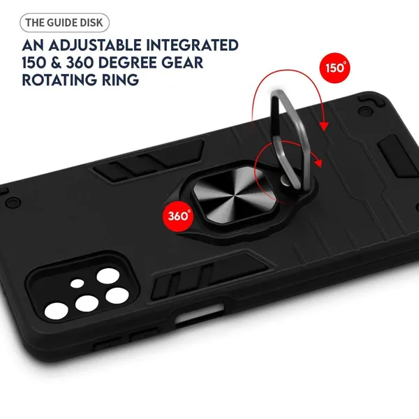 RingStand_Black_Ringstand_Armor_Bumper_Back_Case_Cover_Compatible_With_Samsung_Galaxy_A14_4G_5G__Tough_Rugged_Shockproof_Pc+Tpu_Kickstand_360_Protective_Design