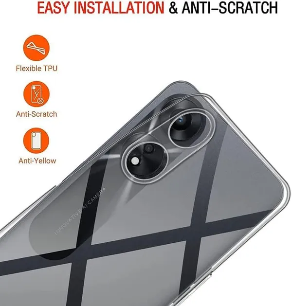 Clear_Soft_Crystal_Back_Case_Cover_Compatible_With_Oppo_A58_5G_/_A78_5G__100%_Shockproof_Silicone_360_Protective_Design