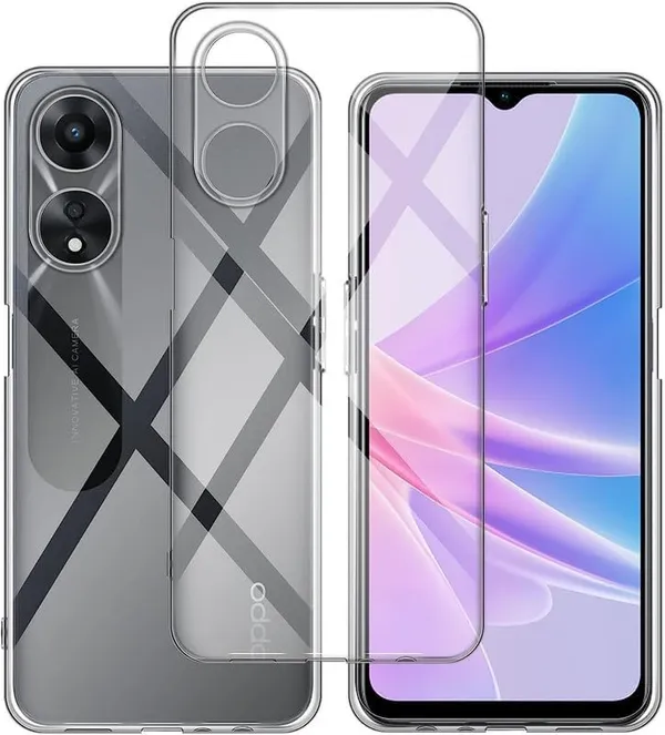 Clear_Soft_Crystal_Back_Case_Cover_Compatible_With_Oppo_A58_5G_/_A78_5G__100%_Shockproof_Silicone_360_Protective_Design