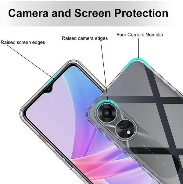 Clear_Soft_Crystal_Back_Case_Cover_Compatible_With_Oppo_A58_5G_/_A78_5G__100%_Shockproof_Silicone_360_Protective_Design