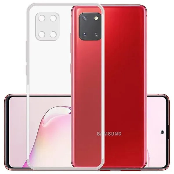 Clear_Soft_Crystal_Back_Case_Cover_Compatible_With_Samsung_Galaxy_A81_/_M60S_/_Note_10_Lite__100%_Shockproof_Silicone_360_Protective_Design