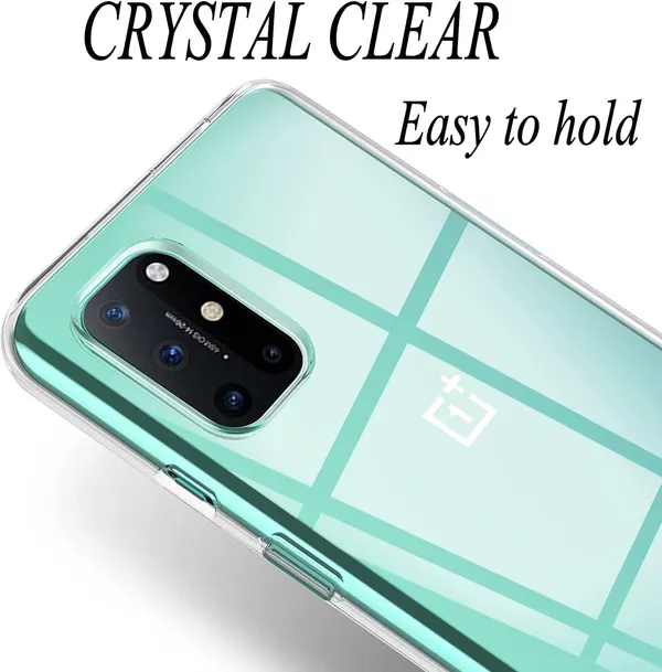 Clear_Soft_Crystal_Back_Case_Cover_Compatible_With_Oneplus_8T_/_9R__100%_Shockproof_Silicone_360_Protective_Design