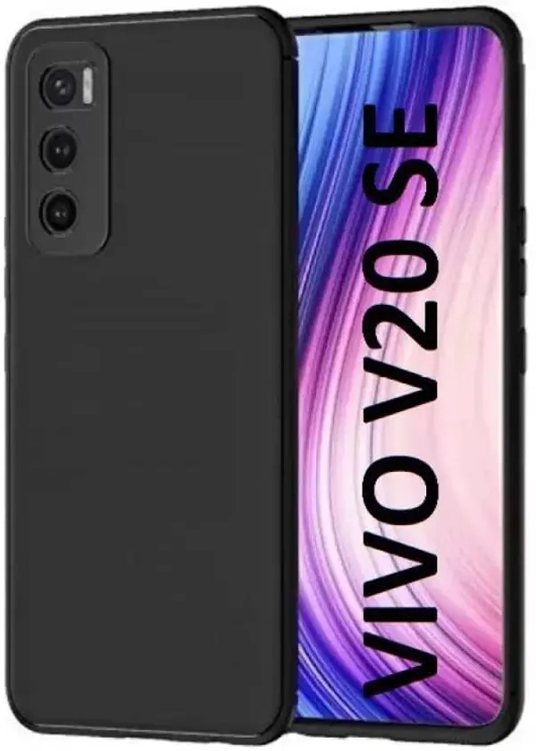 Silicone_Black_Silicone_Back_Case_Cover_Compatible_With_Vivo_V20_Se_2020__Slim_Liquid_Silicone_Soft_Gel_Rubber__Camera_Protection