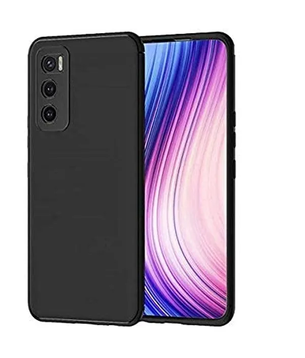 Silicone_Black_Silicone_Back_Case_Cover_Compatible_With_Vivo_V20_Se_2020__Slim_Liquid_Silicone_Soft_Gel_Rubber__Camera_Protection