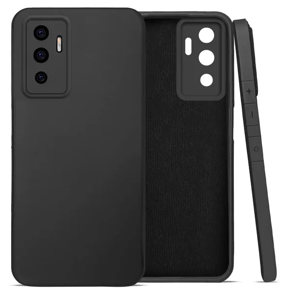 Silicone_Black_Silicone_Back_Case_Cover_Compatible_With_Vivo_Y75_4G_/_Vivo_V23E_5G_/_Vivo_S10E_5G_Slim_Liquid_Silicone_Soft_Gel_Rubber__Camera_Protection