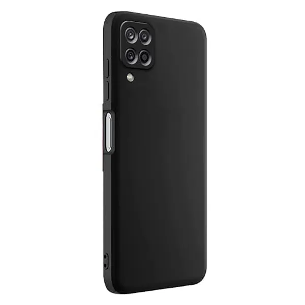 Silicone_Black_Silicone_Back_Case_Cover_Compatible_With_Samsung_Galaxy_M53_5G__Slim_Liquid_Silicone_Soft_Gel_Rubber__Camera_Protection
