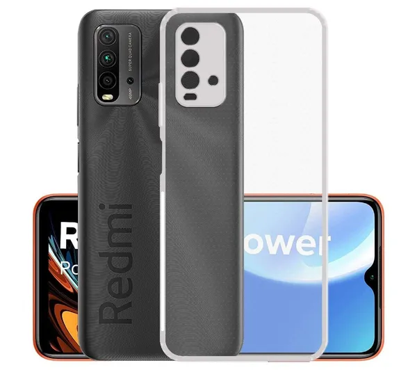 Clear_Soft_Crystal_Back_Case_Cover_Compatible_With_Xiaomi_Redmi_9_Power/Poco_M3__100%_Shockproof_Silicone_360_Protective_Design