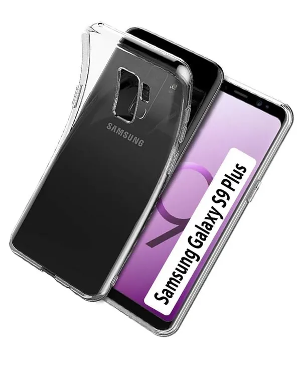 Clear_Soft_Crystal_Back_Case_Cover_Compatible_With_Samsung_Galaxy_S9_Plus_/_S9+__100%_Shockproof_Silicone_360_Protective_Design