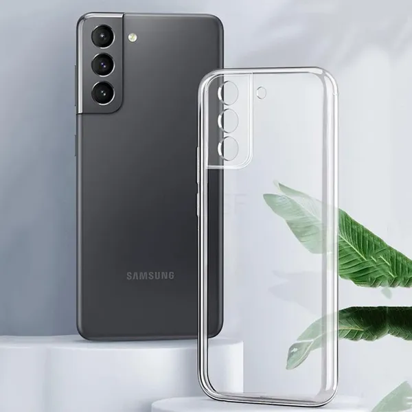 Clear_Soft_Crystal_Back_Case_Cover_Compatible_With_Samsung_Galaxy_S21_Fe_5G__100%_Shockproof_Silicone_360_Protective_Design