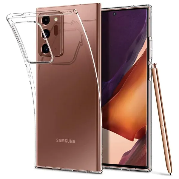 Clear_Soft_Crystal_Back_Case_Cover_Compatible_With_Samsung_Galaxy_Note_20_Ultra/Note_20+__100%_Shockproof_Silicone_360_Protective_Design