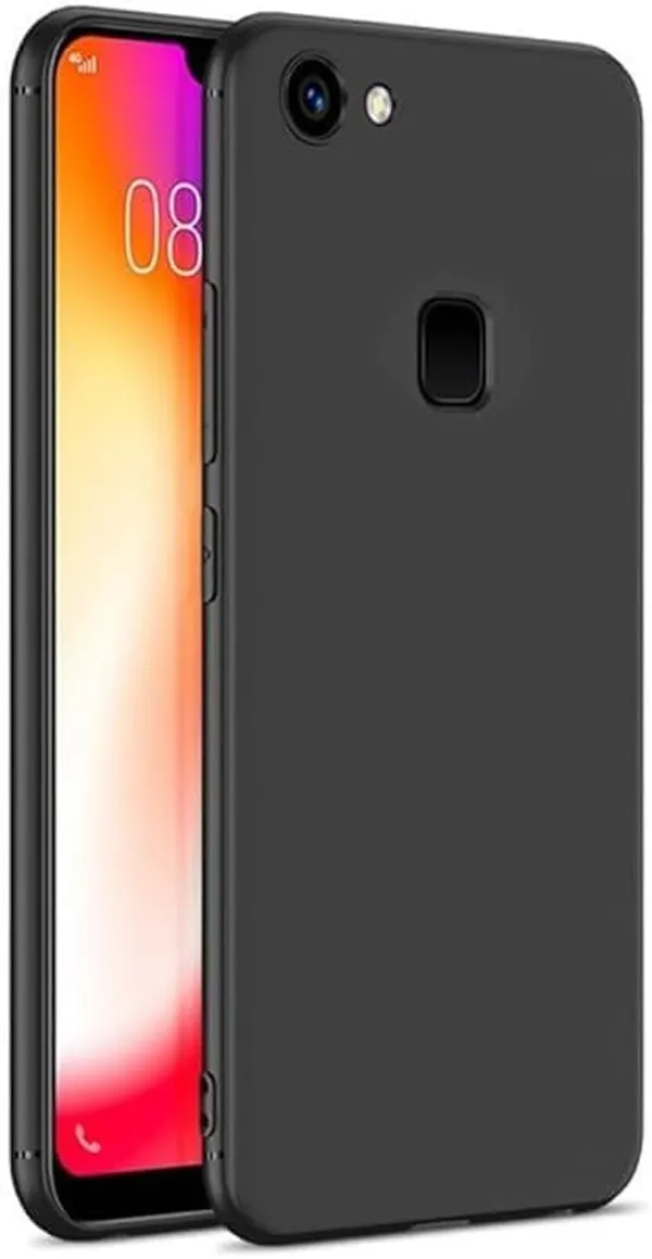 Silicone_Black_Silicone_Back_Case_Cover_Compatible_With_Vivo_V7_Plus_/_V7+__Slim_Liquid_Silicone_Soft_Gel_Rubber__Camera_Protection