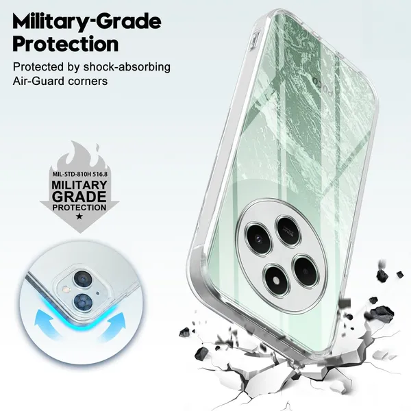 Clear_Soft_Crystal_Back_Case_Cover_Compatible_With_Xiaomi_Redmi_14C_/_14R_/_A3_Pro_/_A4_/_Poco_C75_/_Poco_M7__100%_Shockproof_Silicone_360_Protective_Design