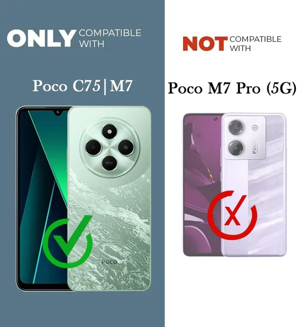 Clear_Soft_Crystal_Back_Case_Cover_Compatible_With_Xiaomi_Redmi_14C_/_14R_/_A3_Pro_/_A4_/_Poco_C75_/_Poco_M7__100%_Shockproof_Silicone_360_Protective_Design