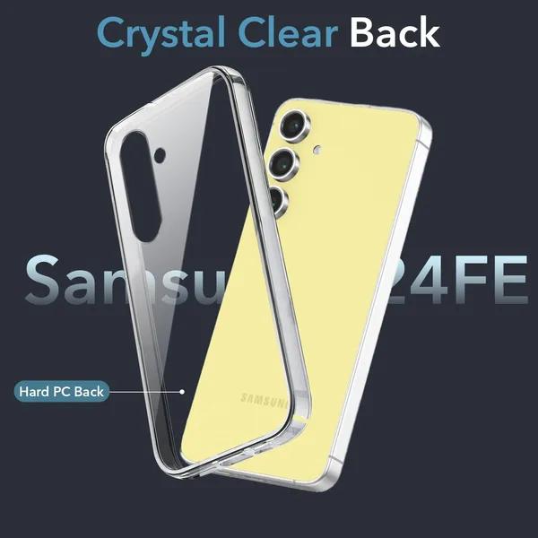 Clear_Hard_Hard_Crystal_Back_Case_Cover_Compatible_With_Samsung_Galaxy_S24_Fe_5G__Feather_Thin__100%_Clarity__Non_Yellowing__Ultra_Light_Weight__Scratch_Resistant_Polycarbonate
