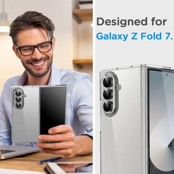 Clear_Hard_Crystal_Back_Case_Cover_Compatible_With_Samsung_Galaxy_Z_Fold7_/_Fold_7_5G__Feather_Thin__100%_Clarity__Non_Yellowing__Ultra_Light_Weight__Scratch_Resistant_Pc