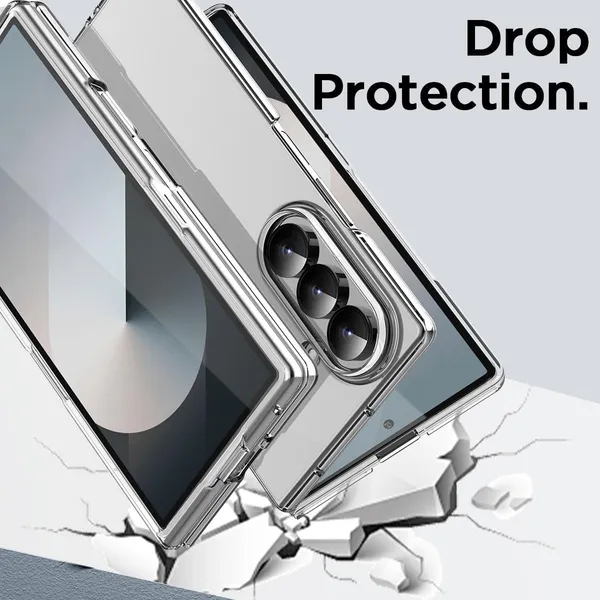 Clear_Hard_Crystal_Back_Case_Cover_Compatible_With_Samsung_Galaxy_Z_Fold7_/_Fold_7_5G__Feather_Thin__100%_Clarity__Non_Yellowing__Ultra_Light_Weight__Scratch_Resistant_Pc