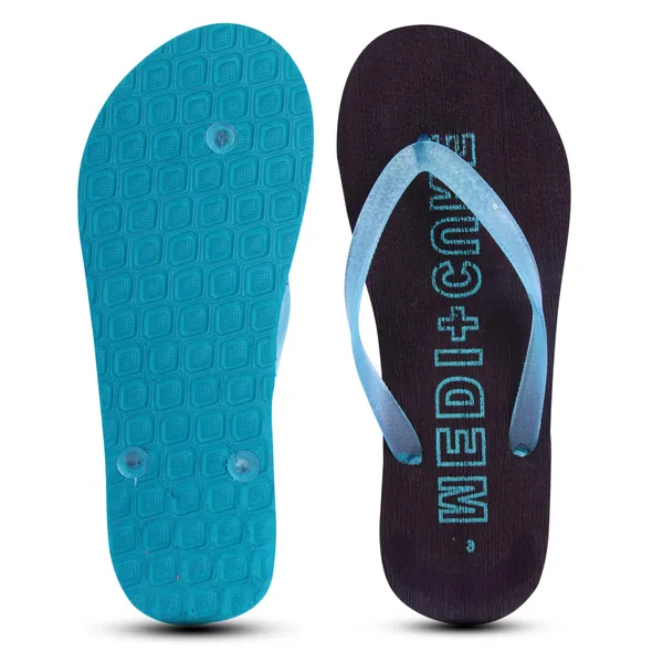 Blue_&_Black_Casual_Purosoft_Slippers_For_Women