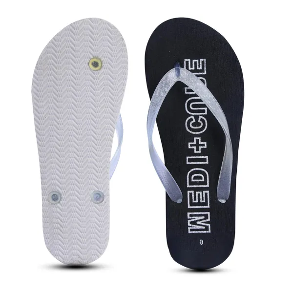 Black_&_White_Casual_Purosoft_Slippers_For_Women