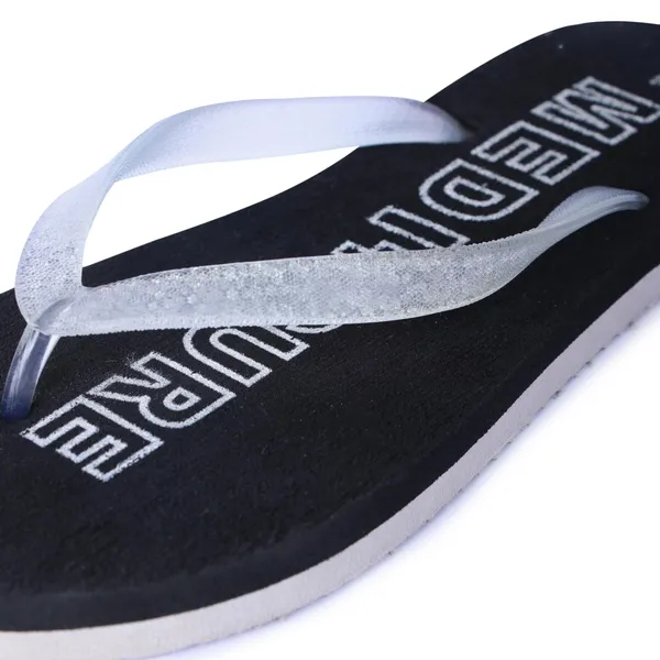Black_&_White_Casual_Purosoft_Slippers_For_Women