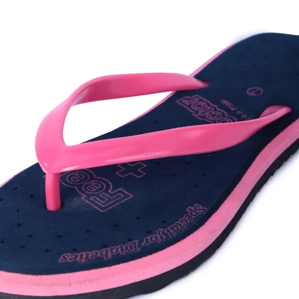 Pink_&_Black_Casual_Purosoft_Slippers_For_Women