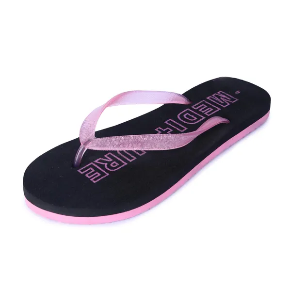 Black_&_Pink_Casual_Purosoft_Slippers_For_Women