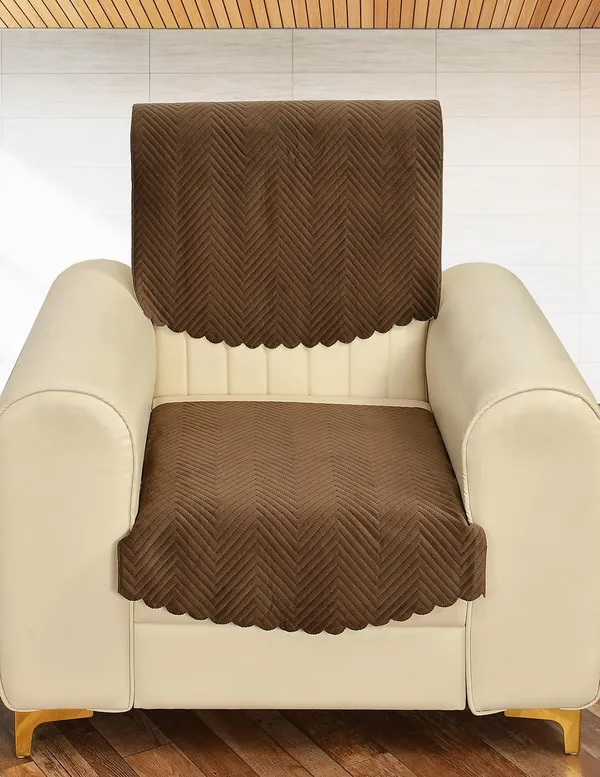 Coffee_Brown_Velvet,_Jacquard_And_Chenille_Quilted_Premium_Velvet_1_Seater_Sofa_Cover_For_Living_Room_Sofa_Protection_And_Decore_Set_Of_2