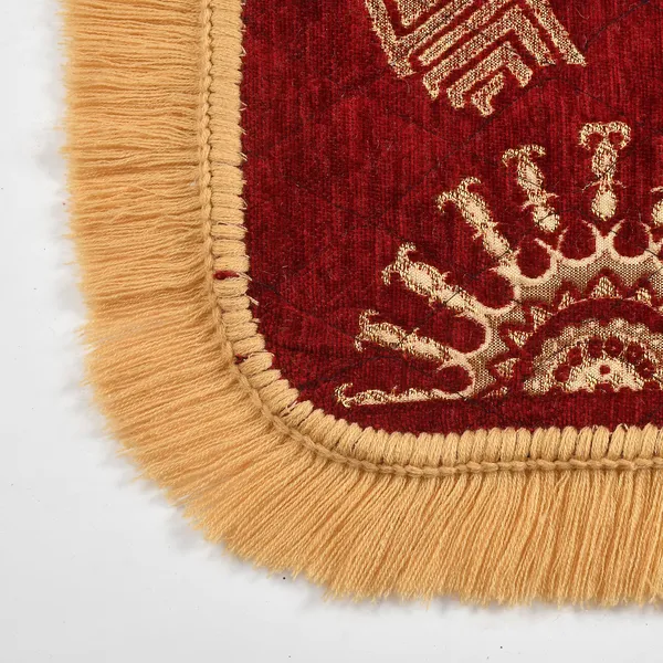 Maroon_Velvet,_Jacquard_And_Chenille_Prayer_Mat_And_Pooja_Aasan_For_Prayer,_Meditation_And_Religious_Use