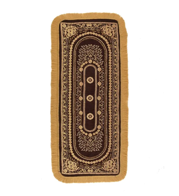 Coffee_Brown_And_Gold_Velvet,_Jacquard_And_Chenille_Prayer_Mat_And_Pooja_Aasan_For_Prayer,_Meditation_And_Religious_Use