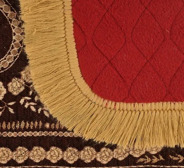 Coffee_Brown_And_Gold_Velvet,_Jacquard_And_Chenille_Prayer_Mat_And_Pooja_Aasan_For_Prayer,_Meditation_And_Religious_Use