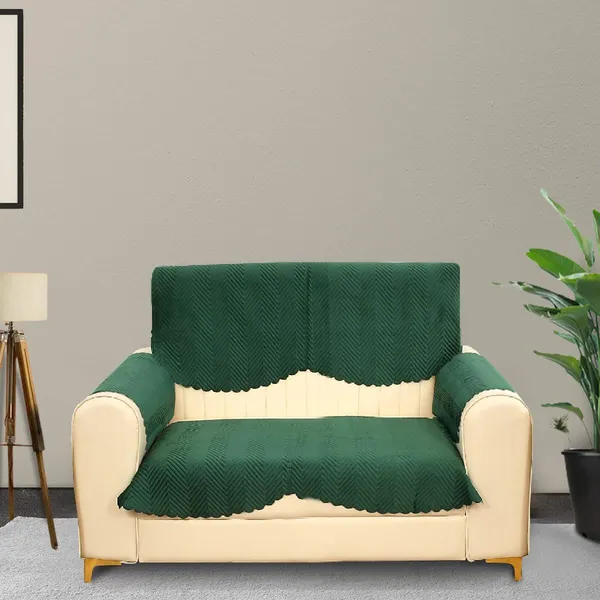 Green_Velvet,_Jacquard_And_Chenille_Quilted_Premium_Velvet_2_Seater_Sofa_Cover_For_Living_Room_Sofa_Protection_And_Decore_Set_Of_4