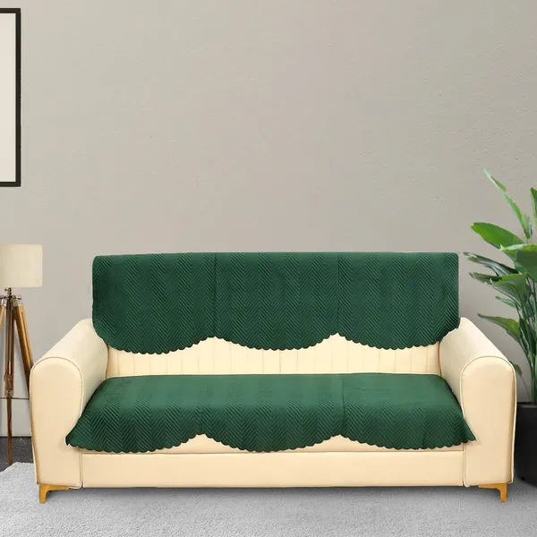Green_Velvet,_Jacquard_And_Chenille_Quilted_Premium_Velvet_3_Seater_Sofa_Cover_For_Living_Room_Sofa_Protection_And_Decore_Set_Of_2