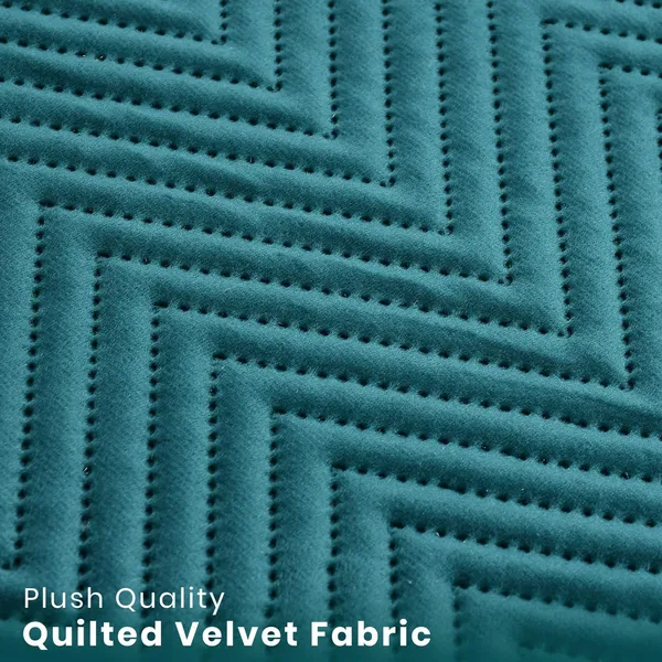 Teal_Blue_Velvet,_Jacquard_And_Chenille_Quilted_Premium_Velvet_1_Seater_Sofa_Cover_For_Living_Room_Sofa_Protection_And_Decore_Set_Of_2