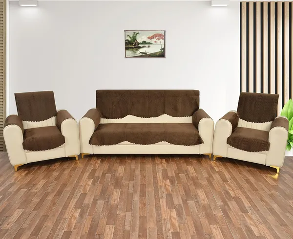 Coffee_Brown_Velvet,_Jacquard_And_Chenille_5_Seater_Sofa_Cover_For_Living_Room_Furniture_Protection_Set_Of_12