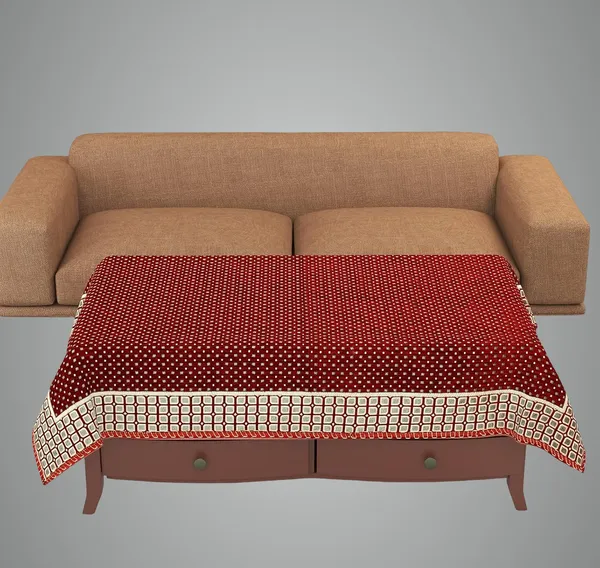 Maroon_Velvet,_Jacquard_And_Chenille_Table_Cover_For_Dining_Table_And_Home_Decore
