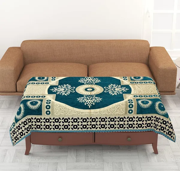 Navy_Blue_Velvet,_Jacquard_And_Chenille_Table_Cover_For_Dining_Table_And_Home_Decore