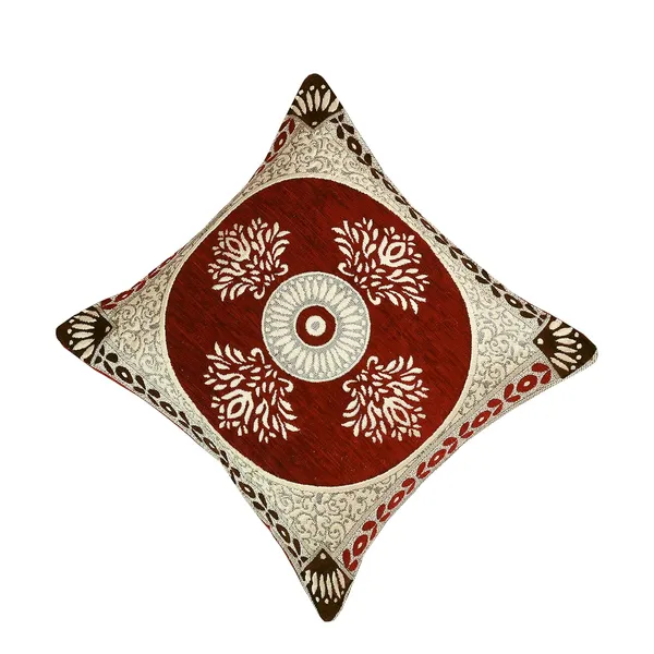 Maroon_And_Coffee_Brown_Velvet,_Jacquard_And_Chenille_Cushion_Cover_For_Sofa_And_Living_Room_Decore_Pack_Of_5