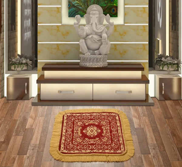 Maroon_Velvet,_Jacquard_And_Chenille_Prayer_Mat_And_Pooja_Aasan_For_Prayer,_Meditation_And_Religious_Use_Pack_Of_3