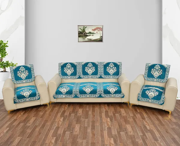 Sky_Blue_Velvet,_Jacquard_And_Chenille_Sofa_Cover_For_Living_Room_Furniture_Protection_Set_Of_6