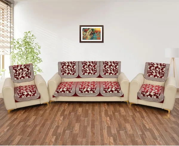 Maroon_Velvet,_Jacquard_And_Chenille_Sofa_Cover_Set_For_Living_Room_Sofa_Protection_And_Decore_Set_Of_6
